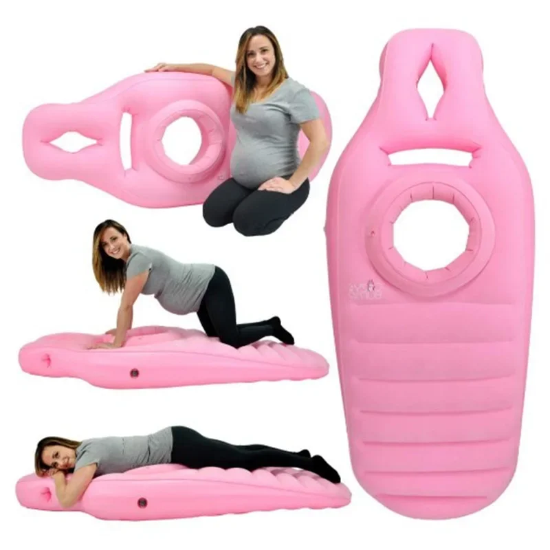 Yoga Fitness Matte - Opblaasbaar zwangerschapskussen Yogamat voor zwangere vrouwen