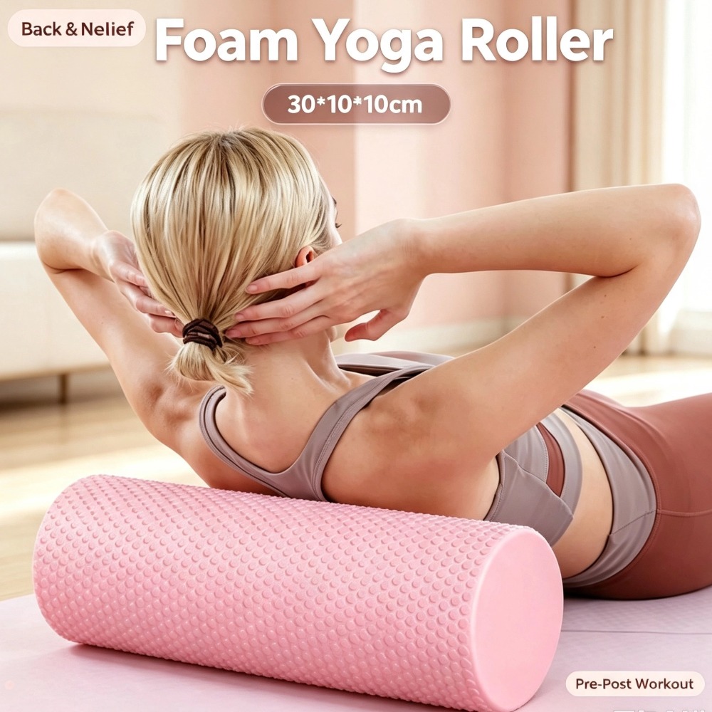 Yoga Fitness Wheel - EVA Foam Yoga Roller 30cm Draagbare