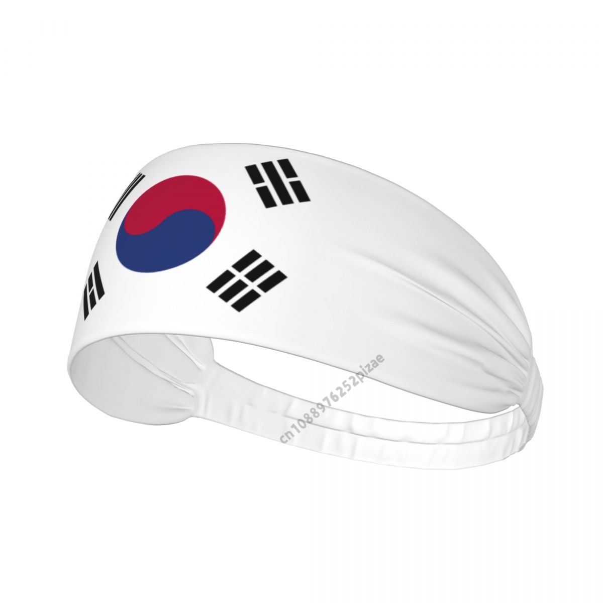 Yoga Fitness Band - Zuid-Korea Vlag Mannen Vrouwen Bands Elastische