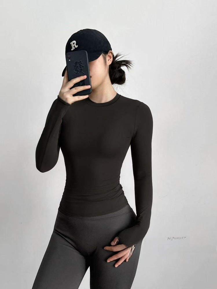 Yoga Fitness Wear - Slim Fit Yoga Fitness T-shirt met