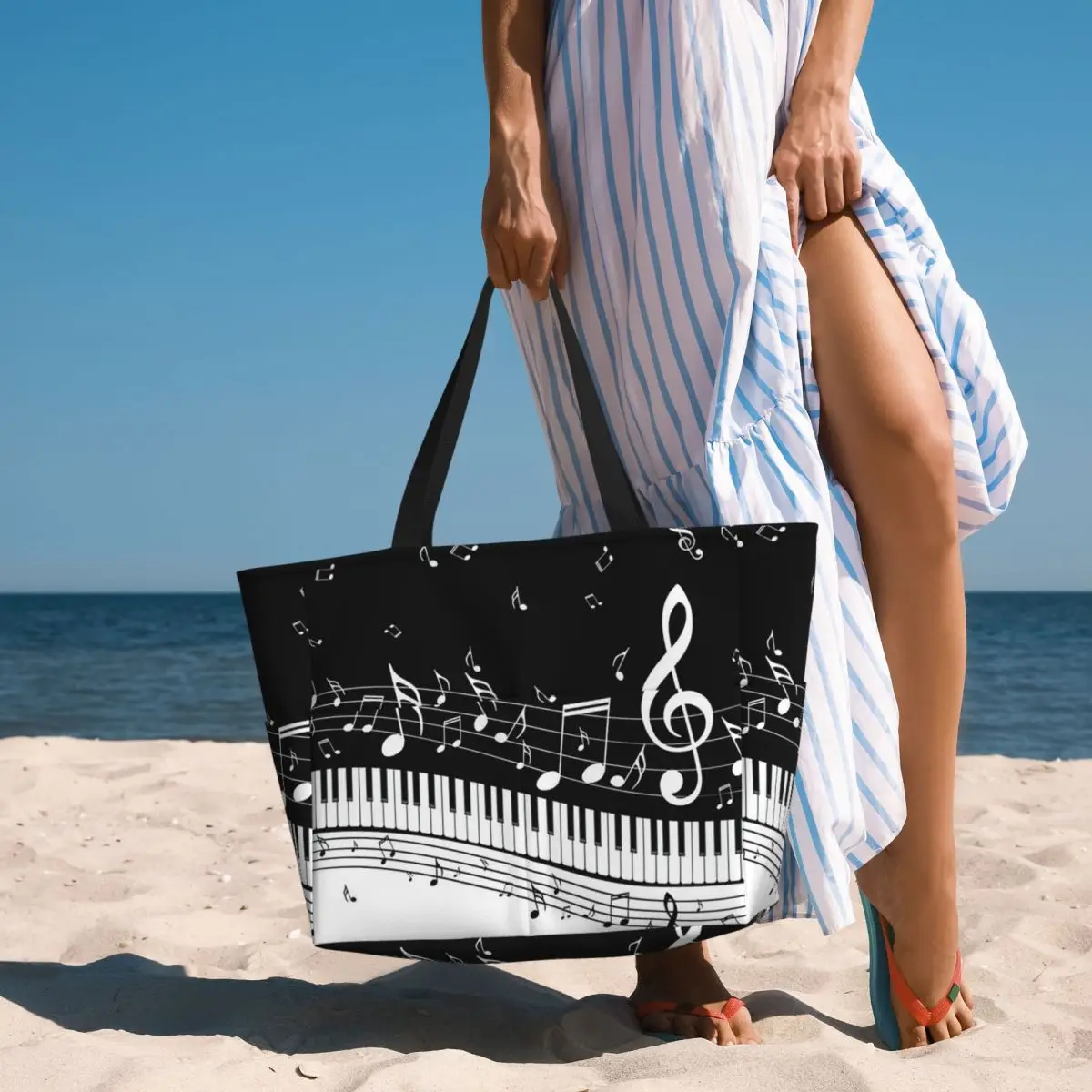 Abstracte pianotoetsen met muz - Yoga Fitness Music recensie en prijs