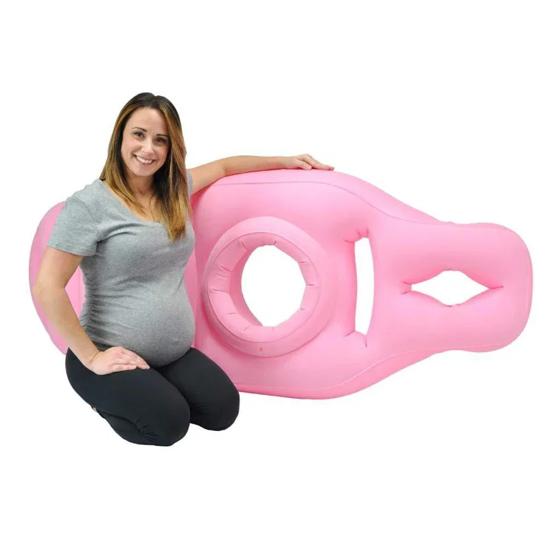 Opblaasbaar zwangerschapskusse - Yoga Fitness Matte recensie en prijs