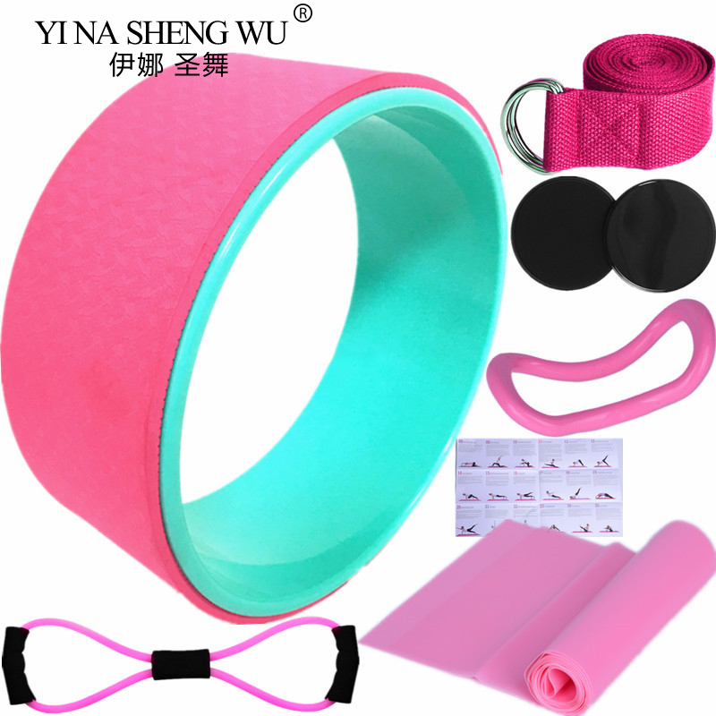 7 stuks Yoga Wiel Pilates Acce - Yoga Fitness Wheel recensie en prijs