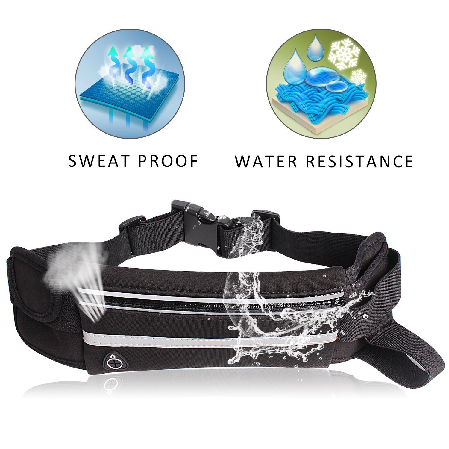 Sporttaille heuptasje Verstelb - Yoga Fitness Apple recensie en prijs