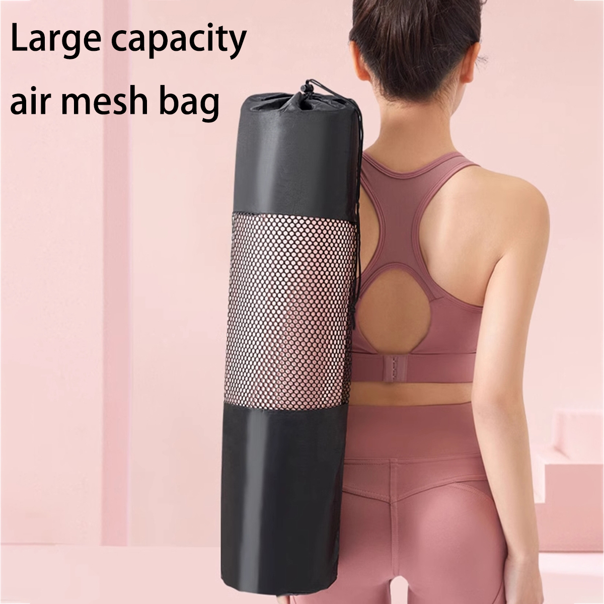 1 ademende mesh tas voor opber - Yoga Fitness Matte recensie en prijs
