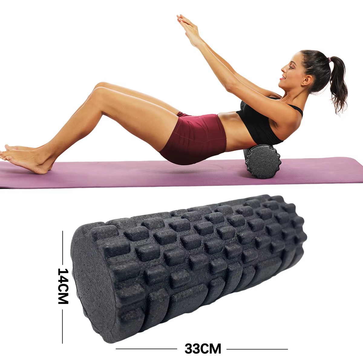 30/33 cm Fitness Foam Roller Y - Yoga Fitness Wheel recensie en prijs