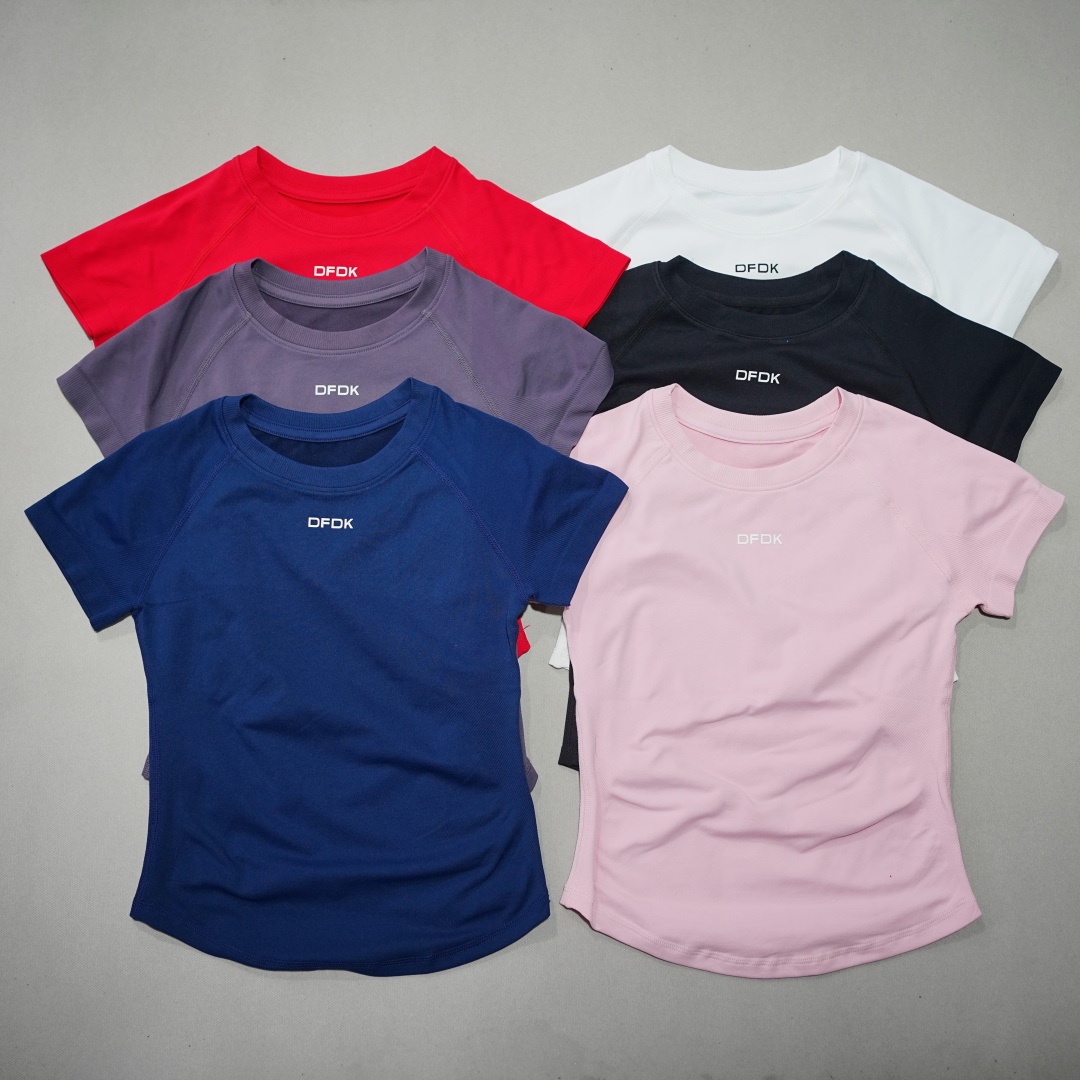 DFDK Dames elastisch slank T-s - Yoga Fitness Wear recensie en prijs