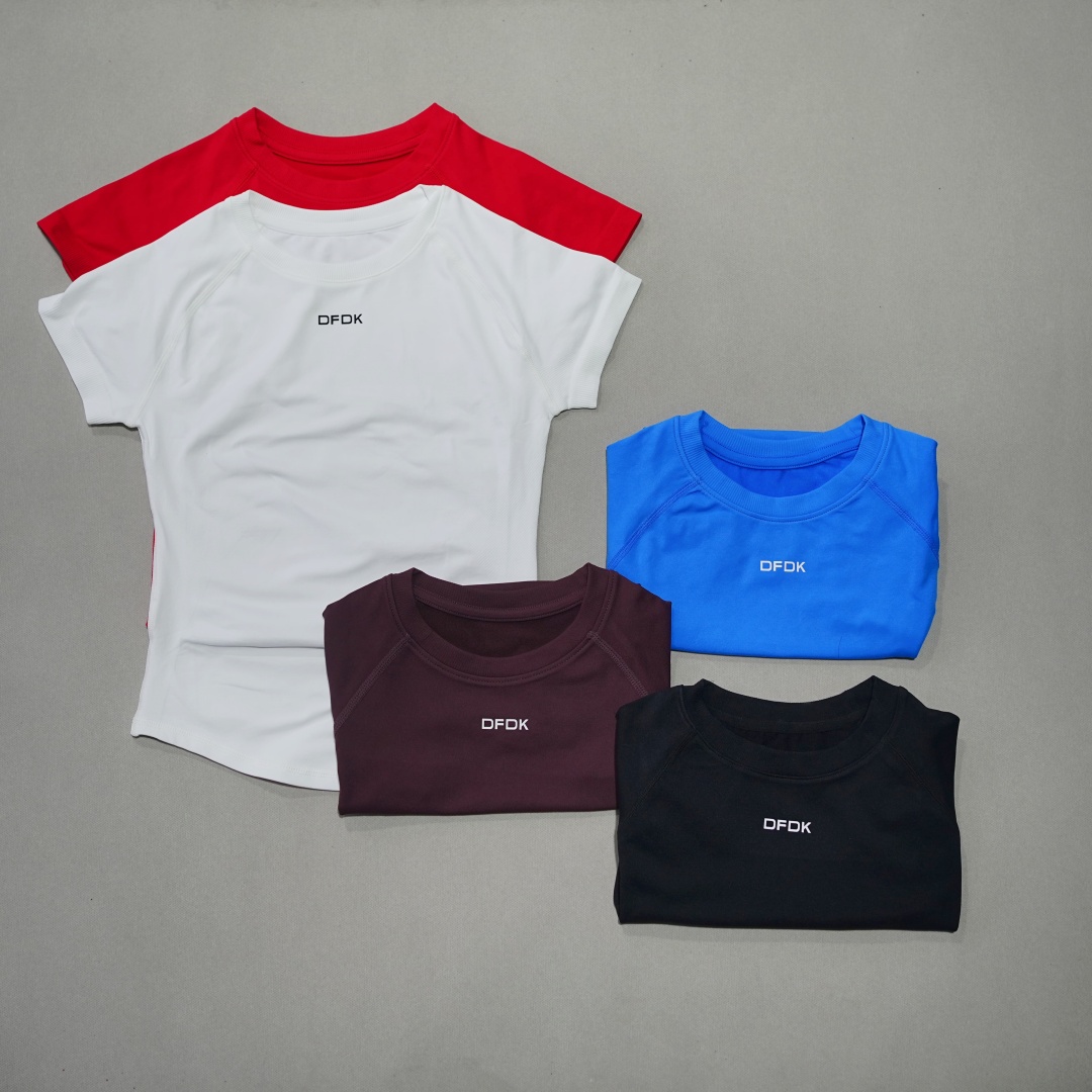 DFDK Dames elastisch slank T-s - Yoga Fitness Wear recensie en prijs
