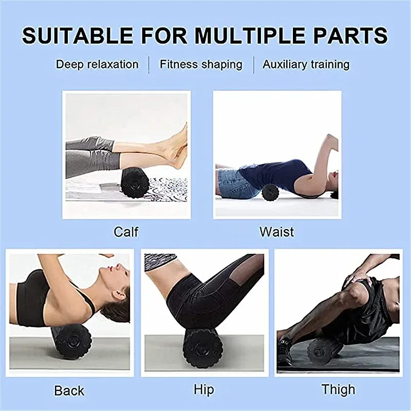 4-snelheden vibrerende elektri - Yoga Fitness Wheel recensie en prijs