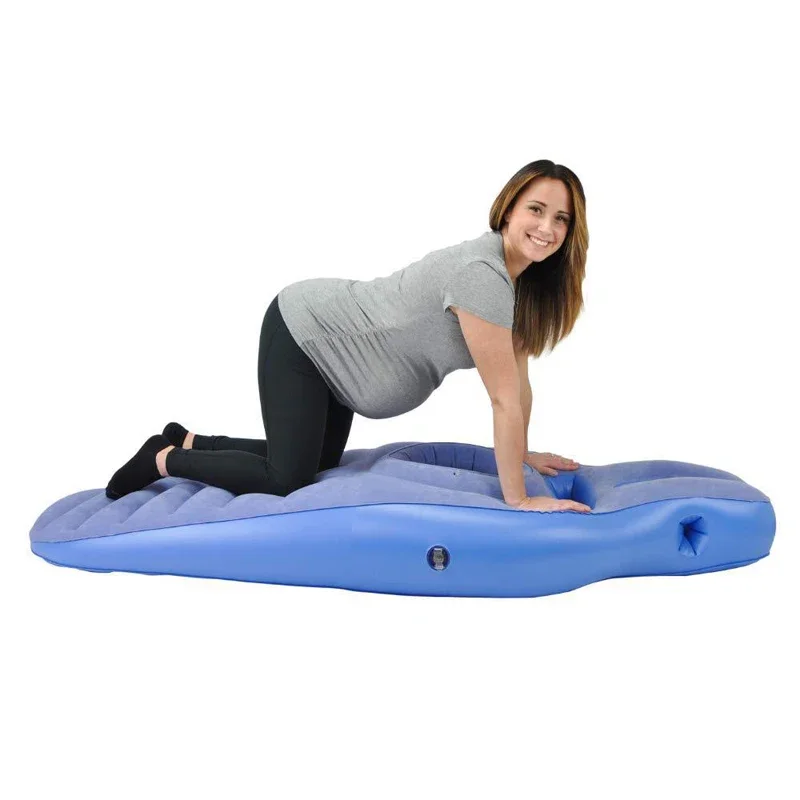 Opblaasbaar zwangerschapskusse - Yoga Fitness Matte recensie en prijs