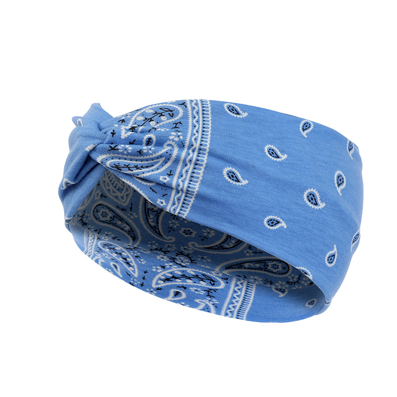 Paisley Cashew bloemen haarban - Yoga Fitness Band recensie en prijs